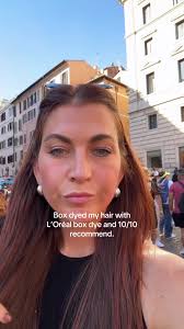 Hair transformation #hair #boxdye #redhair