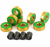 Gold Skateboard Bearing,608 ABEC 9 Skate Bearing -MKL Bearing