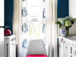 The exclusive design features hidden tabs on the back of the heading. How To Stencil Ready Made Curtains Hgtv