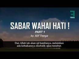 Sabarlah wahai hati, malacca city. Sabarlah Wahai Hati Youtube
