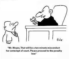 Reserve the noun contempt for an extreme lack of respect: Circumstances Which May Constitute A Contempt Of Court Malaysian Litigator