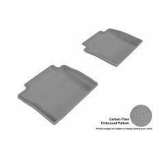3d Maxpider 2014 2017 Chevrolet Impala Second Row All Weather Floor Liners In Gray With Carbon Fiber Look Chevrolet Impala Floor Liners Impala