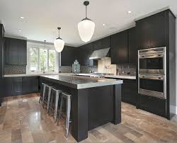 Darker tones bring contemporary drama and sophistication. Kitchen Decorating Ideas Black Kitchen