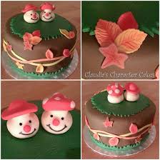 Herbsttorte Autumn Cake Torten Kuchen Torte Kindergeburtstag Motivtorten