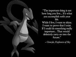 11 wise quotes from pokemon. Memorable Quotes From Pmd Explorers Of Time Motivation Grovyle Pokemon Mystery Dungeon Explorers Pokemon Dogtrainingobedienceschool Com