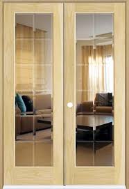 Mastercraft 48 X 80 Pine 12 Bevelite Int Dbl Door Rh At Menards Double Doors Interior