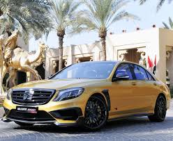 Brabus Rocket 900 Color Oro En El Motor Show De Dubai Mercedes Maybach Mercedes Dream Car Garage