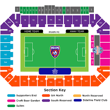 Seating Map Miami Fc
