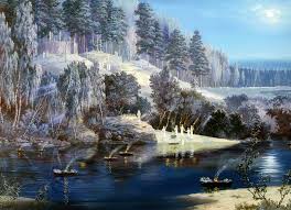 Dunyaca unlu manzara yagli boya tablolar ile ilgili gorsel sonucu resim tablolar resim sanati. Yagli Boya Manzara Sanat Kanvas Tablo Arttablo