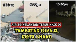 Anda juga boleh melakukan aktiviti pendakian ke bukit chenuang yang tingginya 850 meter dari paras laut. Terkini Banjir Kelantan Air Sungai Kelantan Terus Naik Mendadak Di Tambatan Diraja Youtube