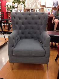 Now offered in a graphite faux leather skilfully tufted to add simple elegance to your dinin. Tufted Club Chair From Tj Maxx Living Room Chairs Bedroom Pop Design Tufted Club Chairs