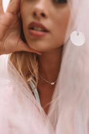 Fern pendant necklace hot sale in bright silver