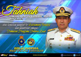 Chief of army is panglima tentera darat, chief of navy is panglima tentera laut, and chief of air force is panglima tentera udara. Navy Sandakan Twitter àªªàª° Tahniah Diucapkan Kepada Yang Berbahagia Laksamana Madya Datuk Khairul Anuar Bin Yahya Yang Dilantik Sebagai Timbalan Panglima Tentera Laut Yang Baharu Ikhlas Daripada Seluruh Warga Navysdk Navywishes Kebanggaan