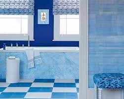 Modern small bathroom with bold teal walls, floating vanity and animal wall decor. Bathroom Paint Ideas The Best Paint Colors For Your Bathroom Homes Gardens
