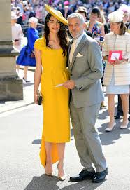 Doch beides war ihr zu wenig. Amal Clooneys Gelber Look War Teurer Als Meghans Kleid
