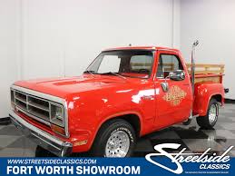 Lil red express tire shredding burnout!! 1975 Dodge Lil Red Express Classic Cars For Sale Streetside Classics