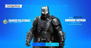 Batman comic book outfit was first added to the game in fortnite chapter 1 season 10. Fortnite Chapter 2 Season 7 How To Get The Armored Batman Skin