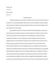 1135 words | 5 pages. Reflection Critique Model Essay Reflective Essay Example A 1 Sunsets Lead To Sunrises I Am Fast Approaching A Moment I Have Dreamt Of Since I Was In Course Hero