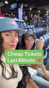 Can you buy legit discounted last-minute tickets to a baseball game or...