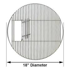 Big Green Egg Kamado Joe Round Cooking Grid 18 Diameter