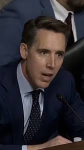 Republican Sen. Josh Hawley debated with American Immigration Counsel  lawyer Aaron Reichlin-Melnick during a Senate Judiciary Committee hearing  about the implications of mass deportations