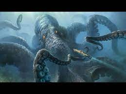 When was the kraken first described as a whale? How To Draw Kraken Attack Tutorial Youtube