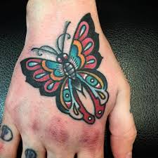 Check spelling or type a new query. Classic Cool Tattoos By Paul Nycz Badass Butterfly Hand Tattoo Tattoo By Paul Nycz