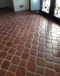 8 125 X 8 875 Unsealed Arabesque Picket Spanish Mission Red Floor Tile Tile Floor Kitchen Flooring Terracotta Floor
