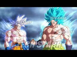 I tried to make it look like that scene when goku first attained ultra instinct, not exact but meh, pretty close. Goku Teaches Broly About Ultra Instinct After Dragon Ball Super Youtube