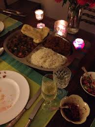 I pair a wet dish (e.g., butter chicken) with a dry dish (e.g., cabbage and peas).… A Vegetarian Indian Dinner Party Recipe The Edible Woman