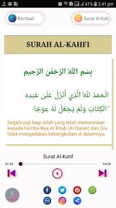 Terdapat 110 ayat dari surat al kahfi. Surat Al Kahfi Mp3 Dan Terjemahan Fur Android Apk Herunterladen