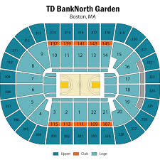 Td Garden Seating Chart Views And Reviews Boston Celtics