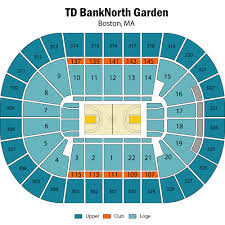 breakdown of the td garden seating chart boston bruins