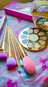 Tarte Make Believe In Yourself Eye Cheek Palette Tarte Unicorn Brush Set And Make Believe In Yourself Eye Cheek Palette Makeup Brushes Guide Makeup Brush Storage Makeup Brushes