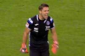 The new jersey will be worn by last season's 2. Video Arminia Bielefeld Goalie Rips Shirt In Frustration At Ref S Decision