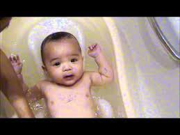 If your baby's umbilical cord hasn't fallen off after 2 months, you might need to check in with your doctor. Baby Mason In The Bath 5 Months Old Youtube