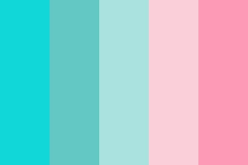 Aqua Pink Color Palette Color Palette Pink Aqua Color Palette Teal Color Palette