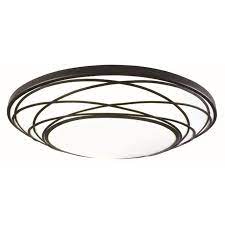 You can tell its size in comparison to the smoke alarm. Portfolio Ceiling 19 11 In W Black Integrated Flush Mount Light Lowe S Canada