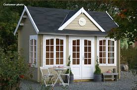 Summer House Paint Colours Our Top 10 Ideas Gardenlife Log Cabins Prefab Pool House Garden Cabins Cabin Kits
