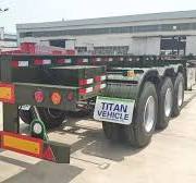 40ft Skeleton Semi Trailer