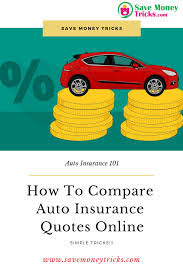 Simple Tricks On How To Compare Auto Insurance Quotes Online Car Insurance Auto Insurance Quotes Insurance Quotes