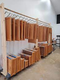 The best solution for us is to build our own. How To Build Your Own Cabinet Door Paint Spray Dry Rack Tuesdaytipswithfallon Market House Restorations
