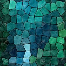 The combination of cool colors blue and green add to the lightness of cyan. Dark Blue And Green Mosaic Pattern Texture Background With Black Stock Photo Picture And Royalty Free Image Image 57415826