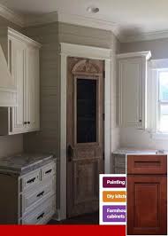 What is the best choice of paint color. Pickled Oak Cabinets Updated