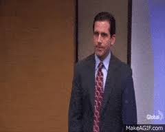 He is funny, rude, and some times totally lost. Best Michael Scott Powerpoint Gifs Gfycat
