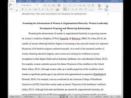 There are five levels of headings available to use in an apa formatted paper. Apa Format Level One Heading Youtube