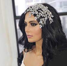 Beautiful Bridal Hair Accessories And How To Style Them The Glossychic Hair Styles Beautiful Bridal Hair Saree Hairstyles