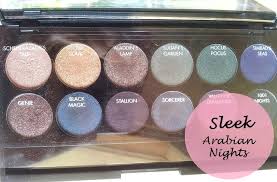 sleek makeup arabian nights i divine