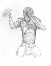 The broncos compete in the national football league (nfl) as a member club of the league's. Broncos Coloring Page Coloring Home