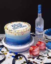 Because, birthday you deserves a sweet boozy toast! Vodka Inspired Cakes Vodka Pairing